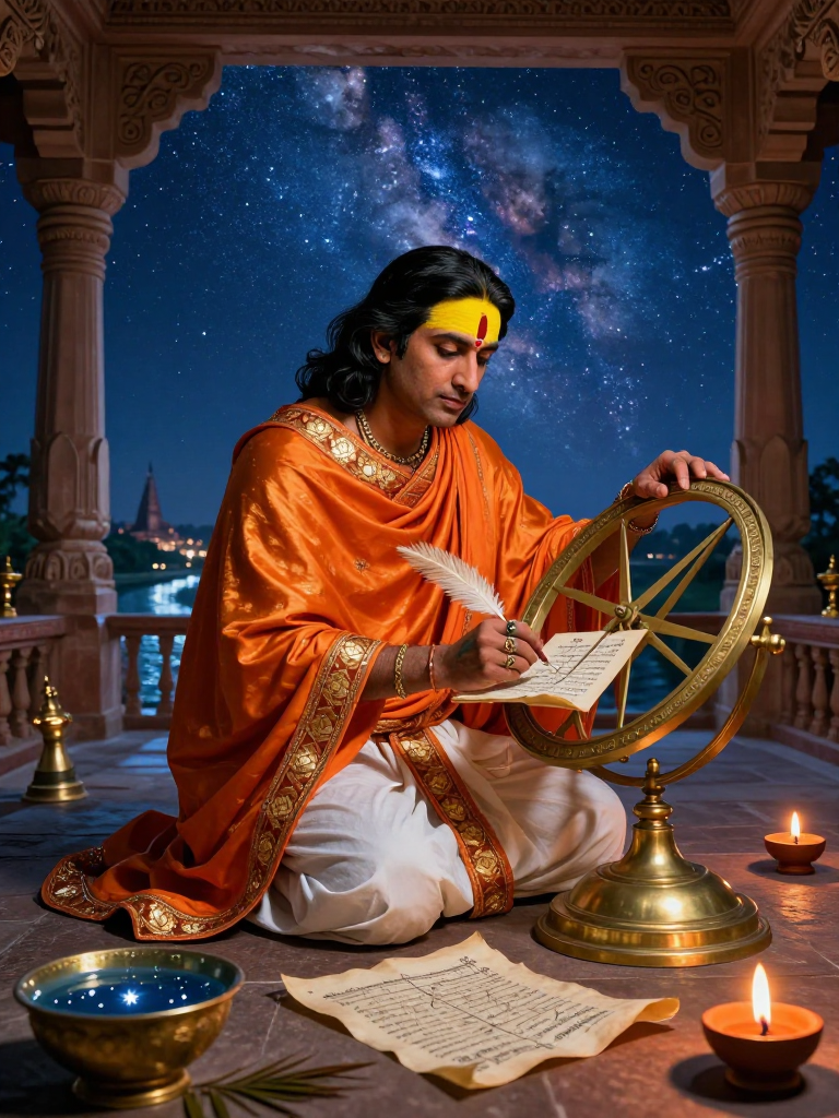 आर्य देव: उज्जैन का नक्षत्र-दृष्टा - AI Character Card