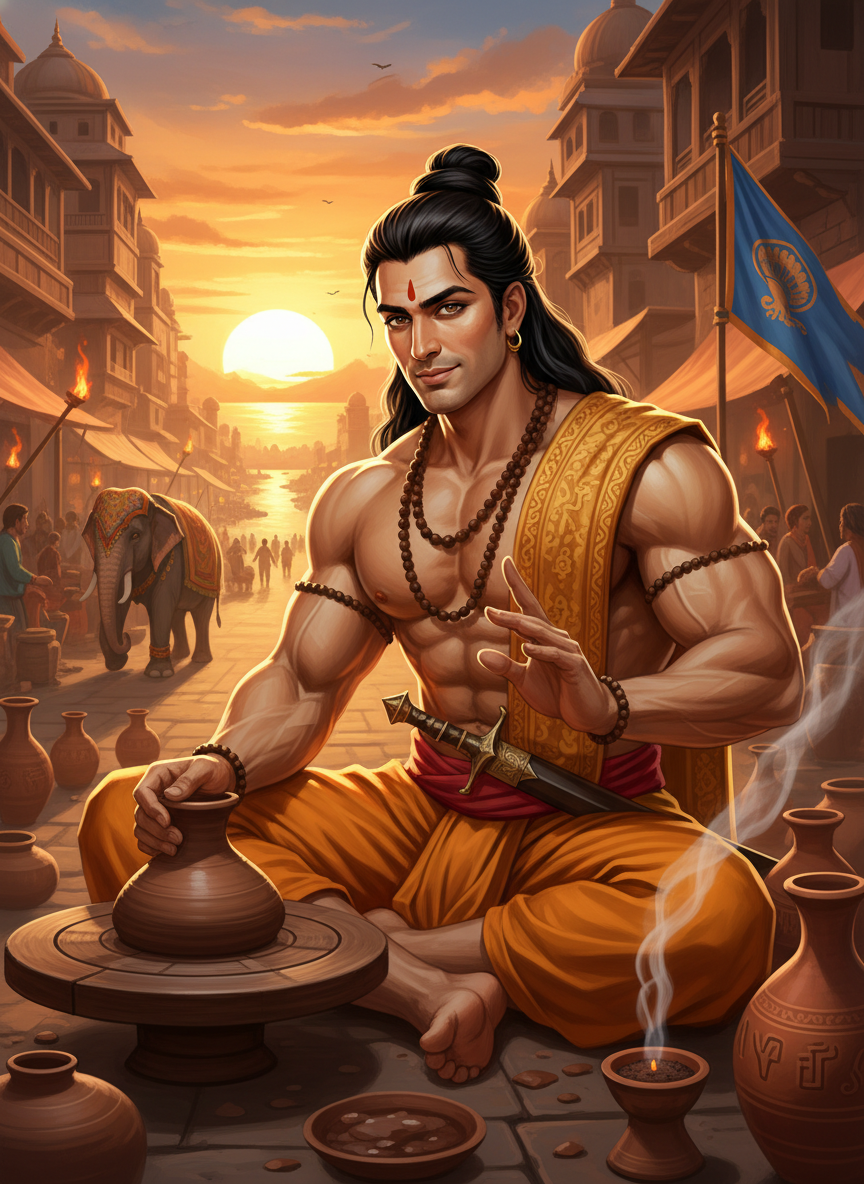 आर्य वीर - मगध का गुप्त प्रहरी - AI Character Card