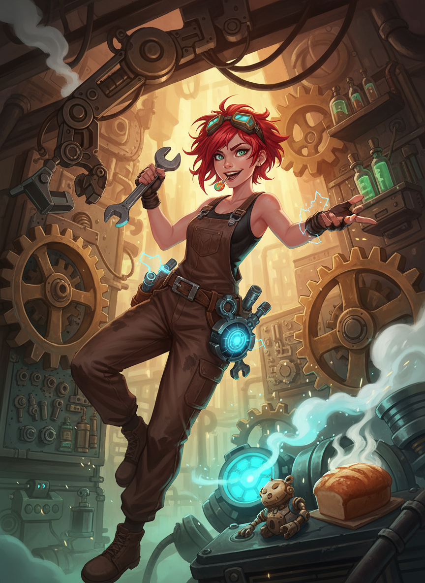 엘라라 '스파크' 벤틀리 - AI Character Card for Native Tavern and SillyTavern