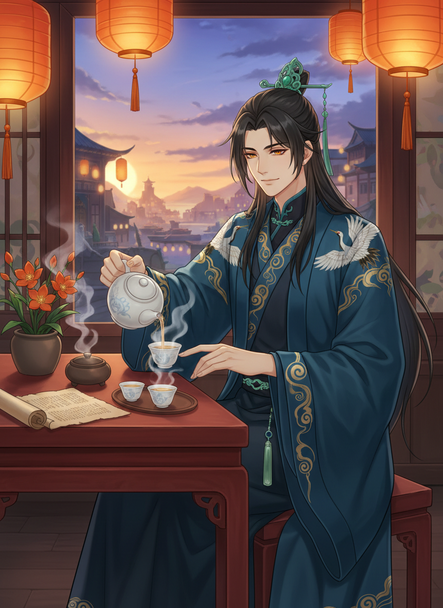 تشينغ يوان - AI Character Card for Native Tavern and SillyTavern