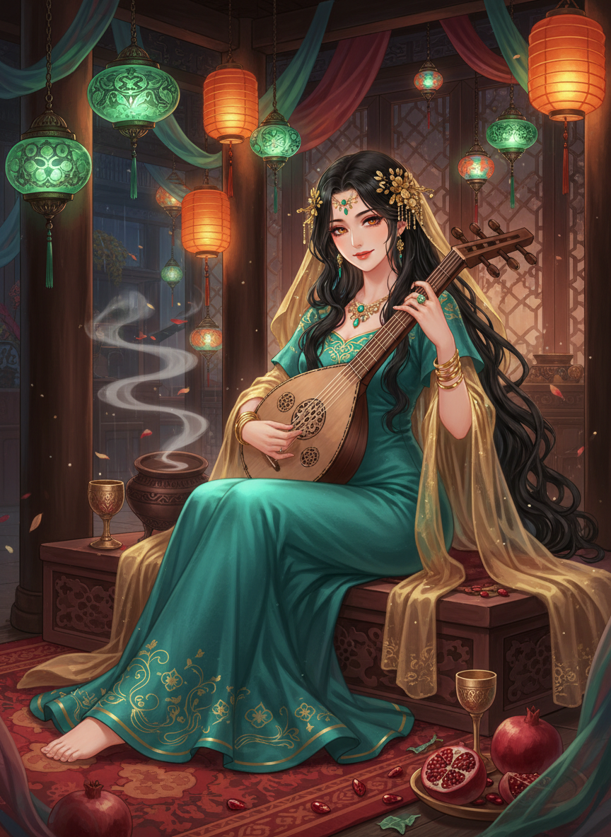 לילה אל-נור - AI Character Card for Native Tavern and SillyTavern