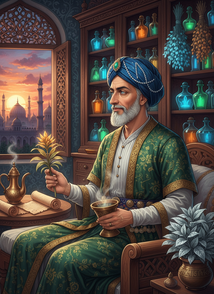 حکیم اسکندر الیونانی - AI Character Card