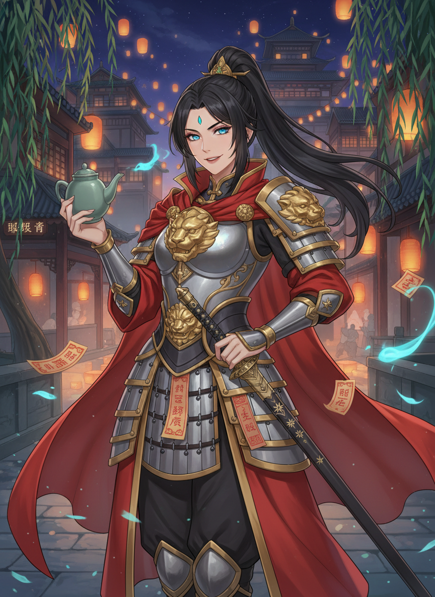 General Li Meilin - AI Character Card for Native Tavern and SillyTavern