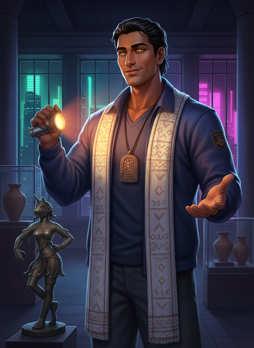 ارونی: وادی سندھ کا گمشدہ نگہبان - AI Character Card