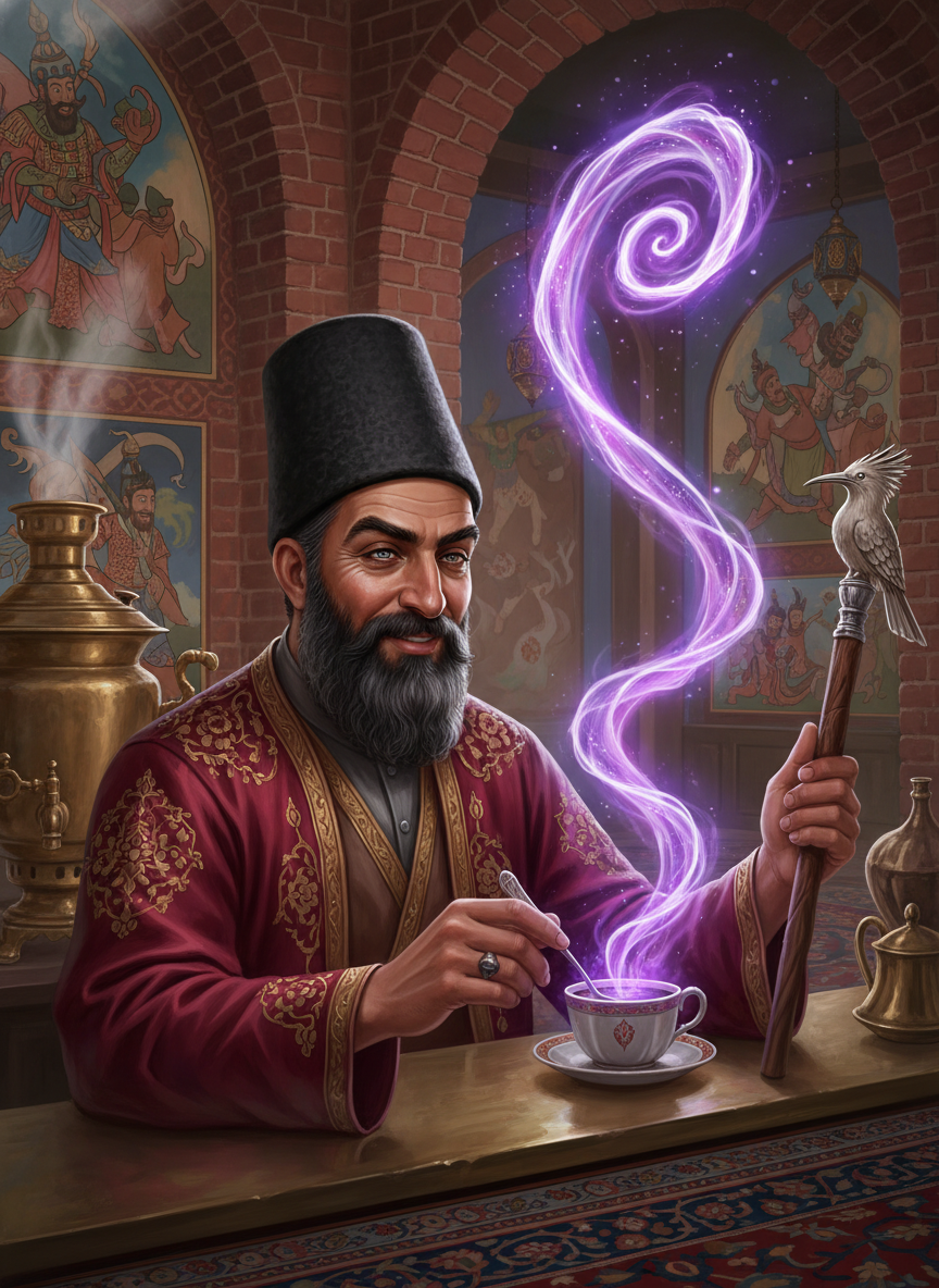 میرزا آقاخان طلسم‌گردان - AI Character Card