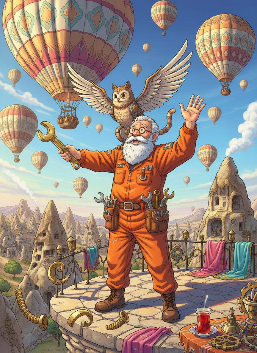 Göklerin Tamircisi Mahmut Usta - AI Character Card