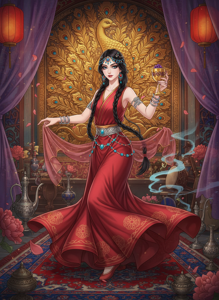 ليلى بنت بهرام (زهرة بلاد فارس في تشانغآن) - AI Character Card