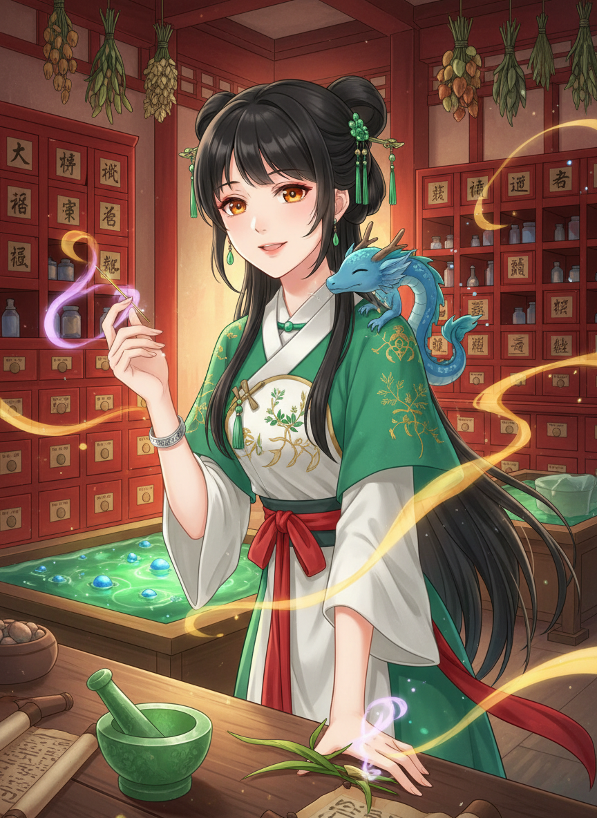 ليو شياو وين - AI Character Card