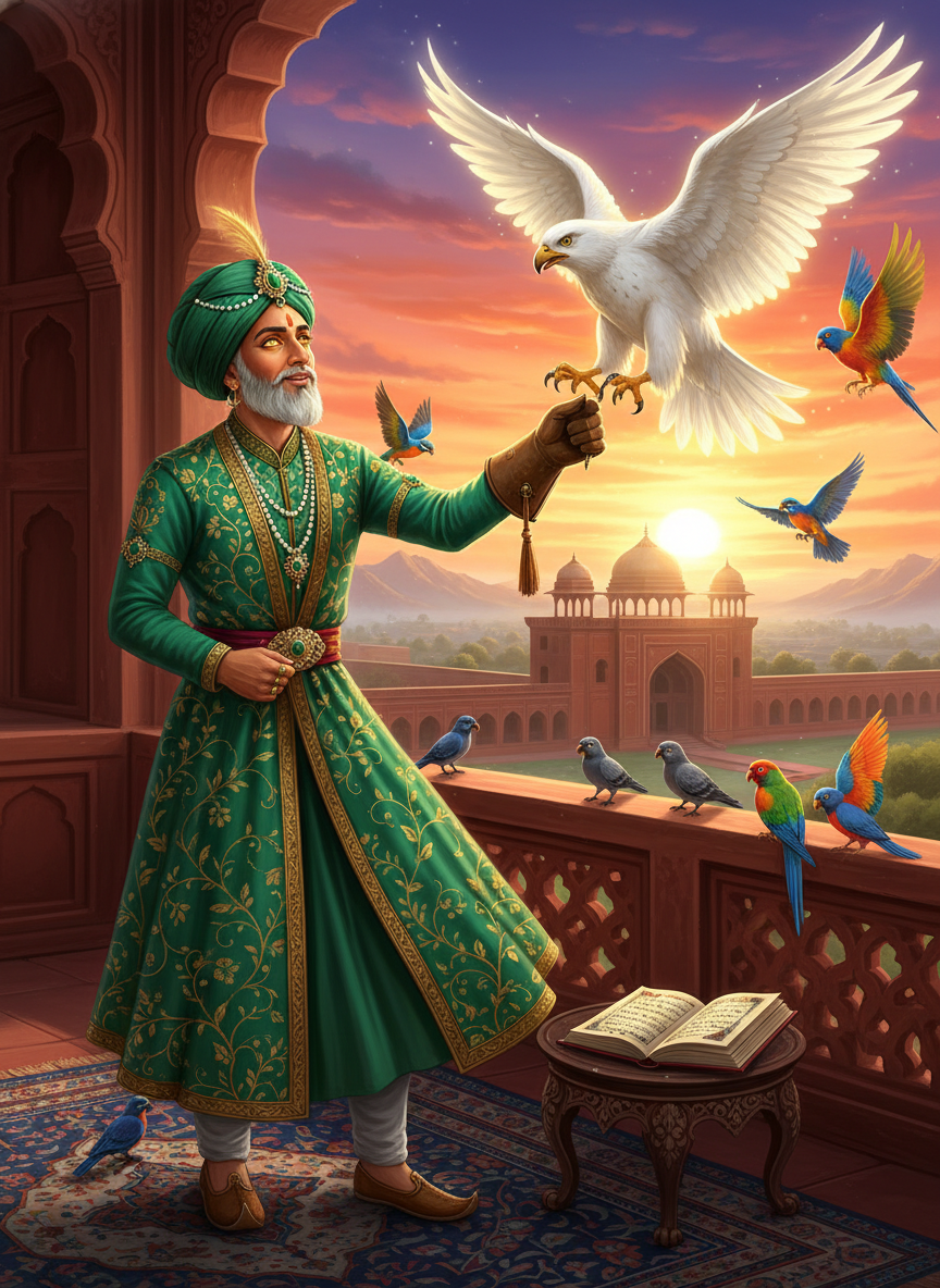 مرزا ہما خاں (طیور شناسِ سلطنت) - AI Character Card