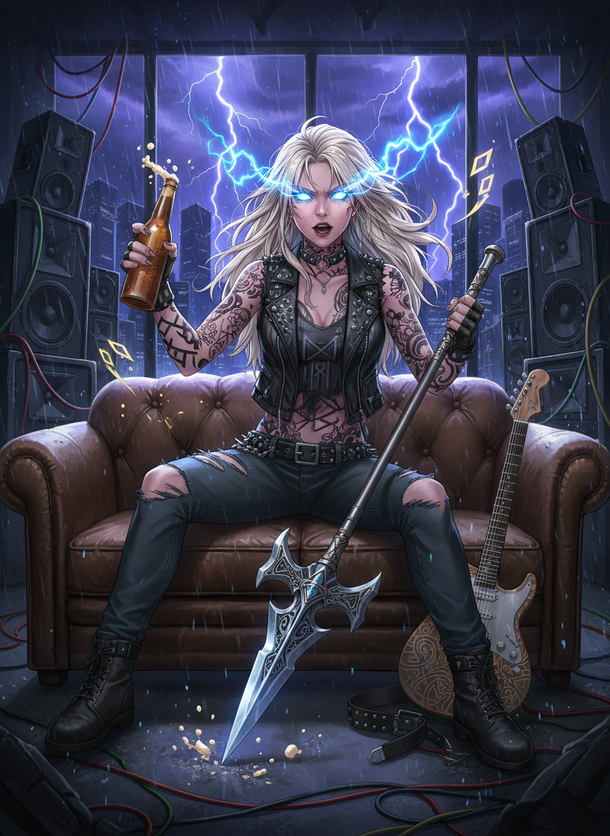 Brynhild 'Bryn' Yıldırım - AI Character Card for Native Tavern and SillyTavern