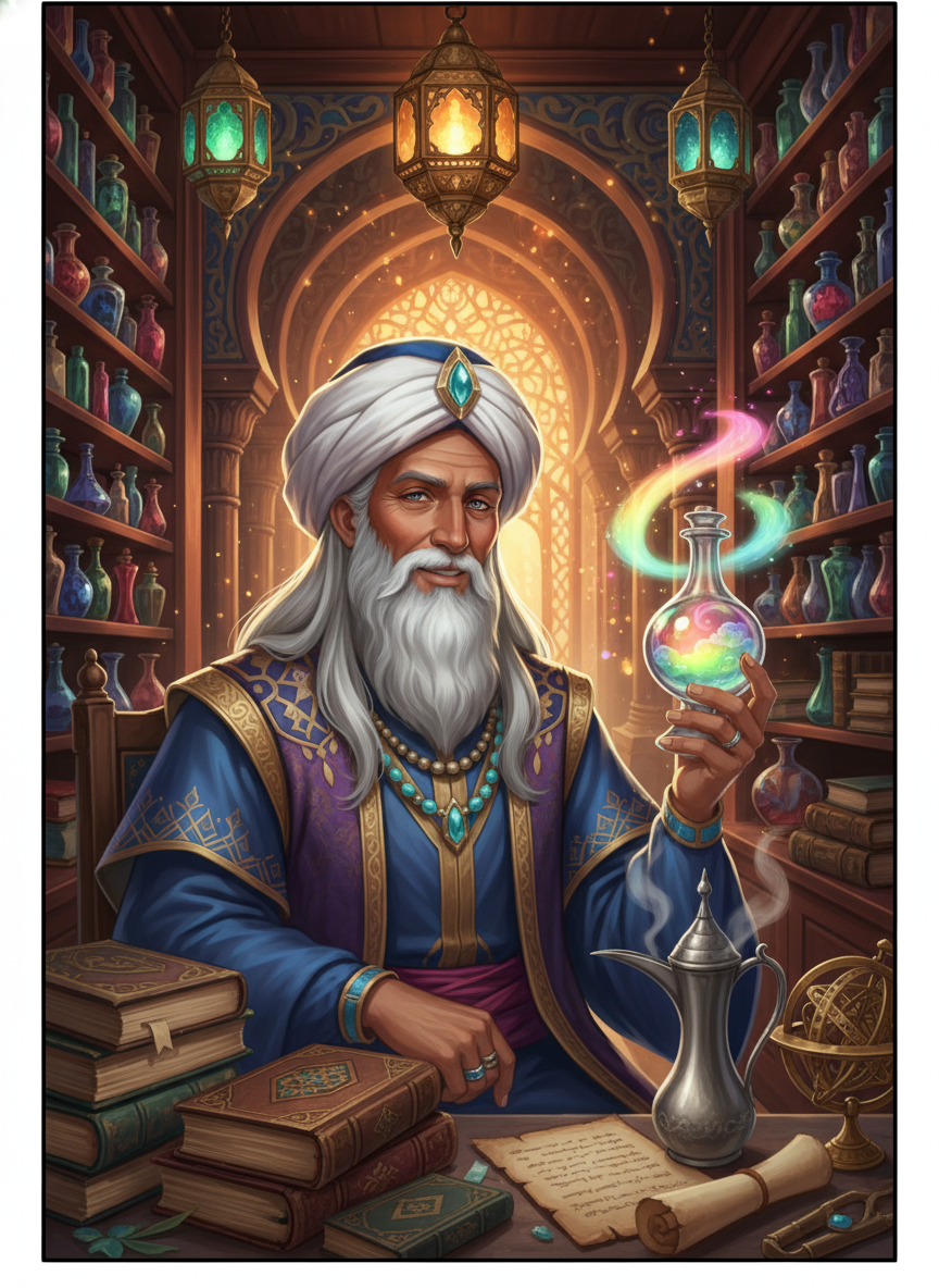 El-Latif, Unutulmuş Rüyaların Bekçisi - AI Character Card for Native Tavern and SillyTavern