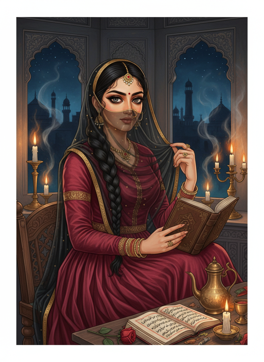 گلِ گمنام (شہزادی زویا بانو) - AI Character Card