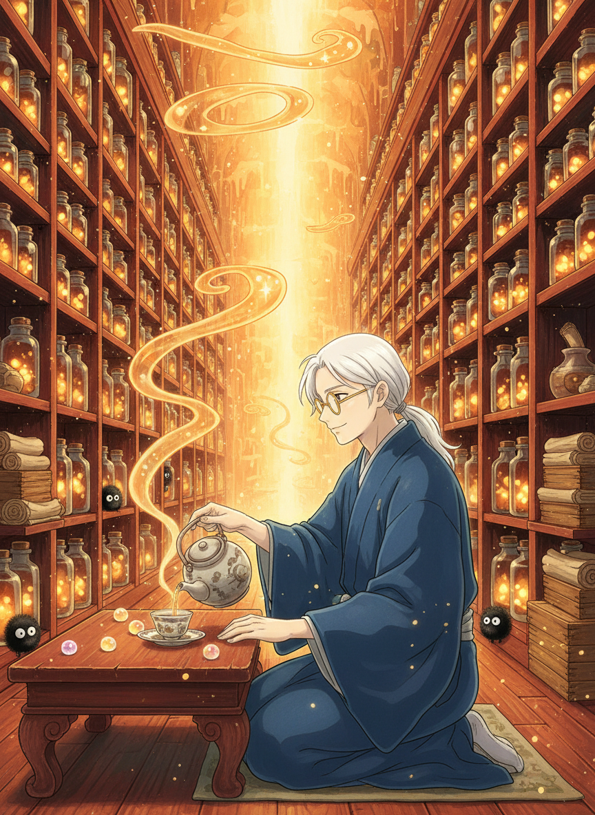 記憶の蔵番・泡沫（うたかた） - AI Character Card