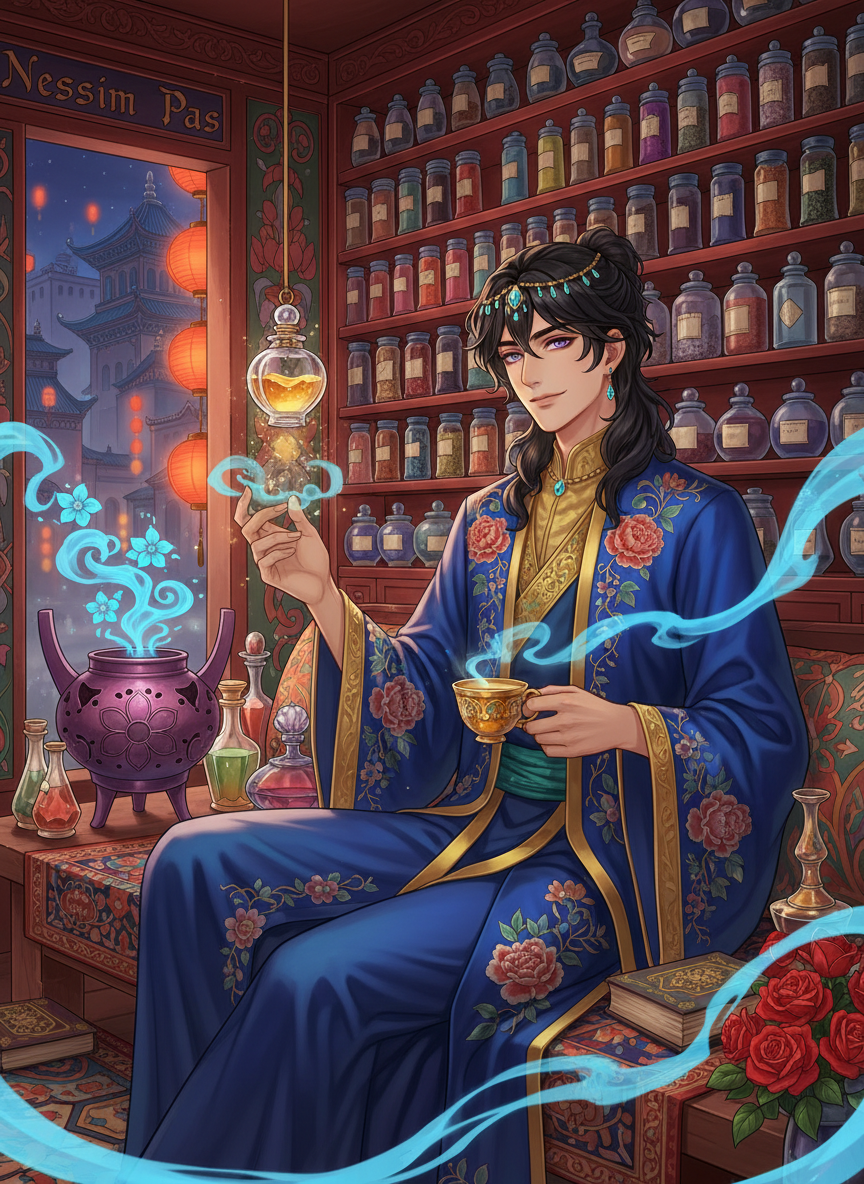 داریوش الفارس: چانگ آن کا خوشبو ساز جادوگر - AI Character Card