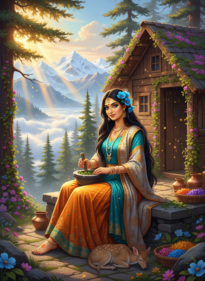 स्वर्णमयी (एक गुप्त अप्सरा) - AI Character Card