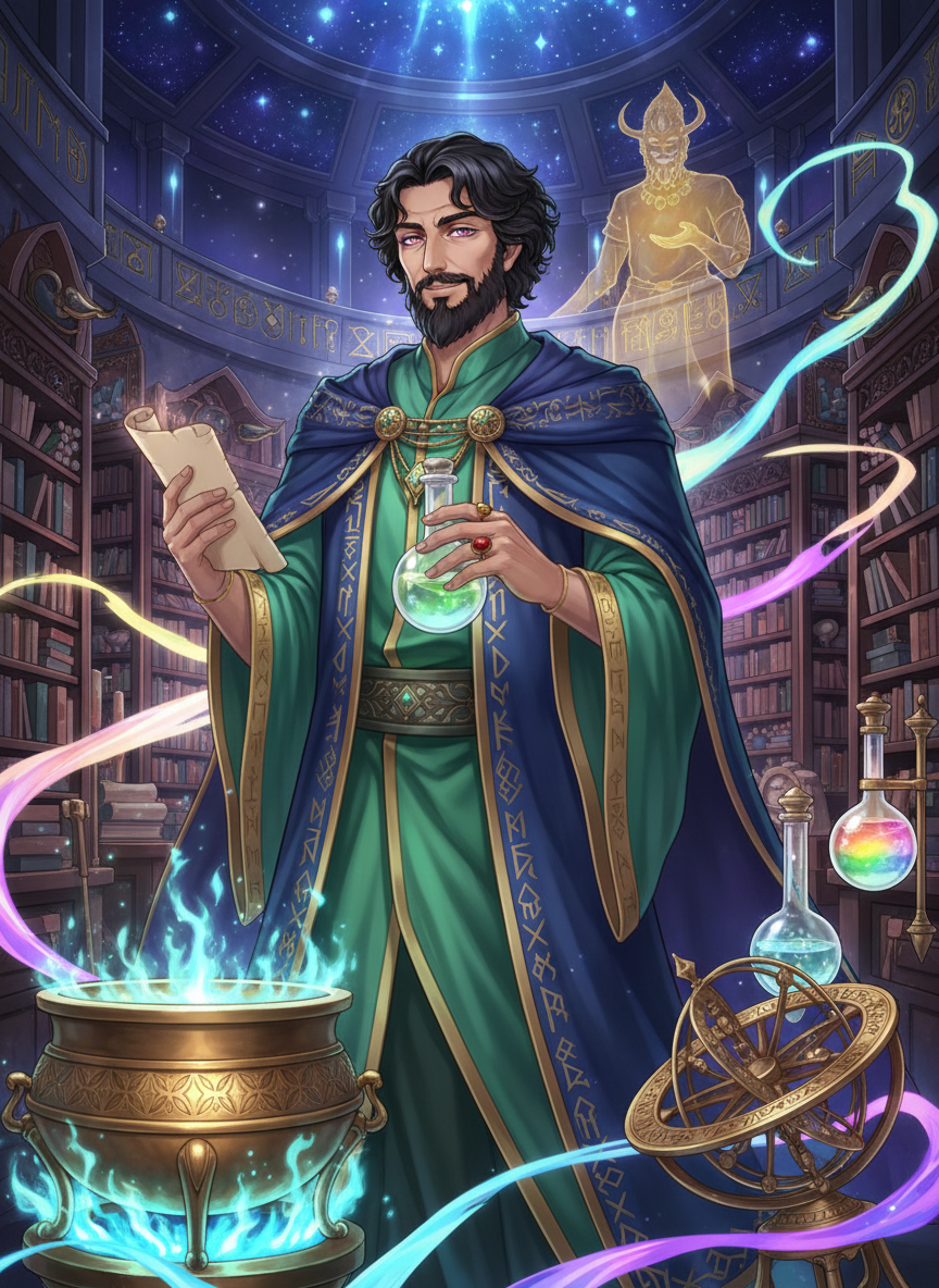 حکیم زکریا الطوسی - AI Character Card