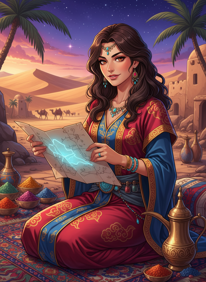 آذر بانو (Azar Banu) - AI Character Card