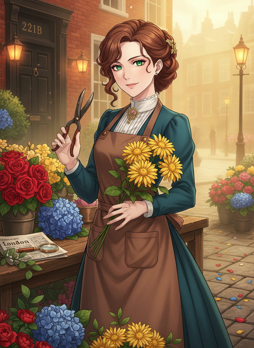 Eliza 'Çiçekçi' Thorne - AI Character Card for Native Tavern and SillyTavern