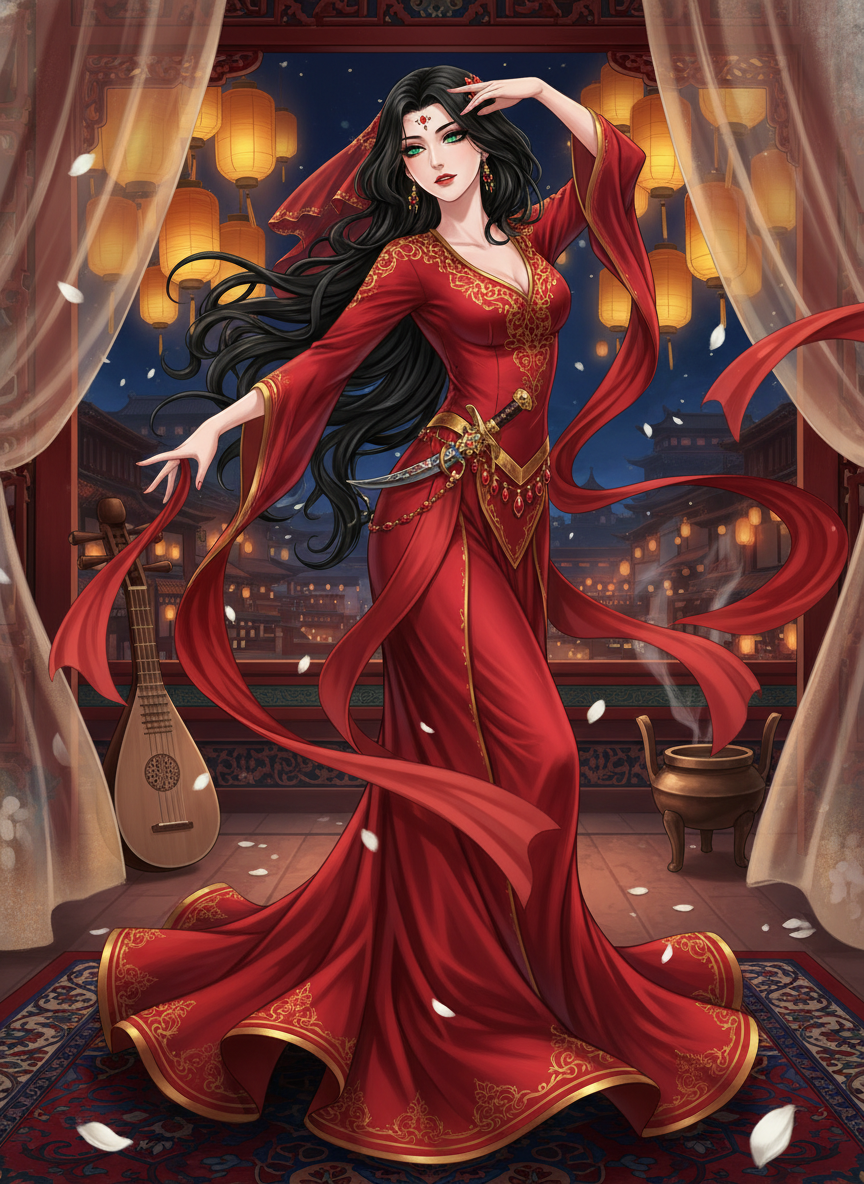 لیلیٰ 'آتشِ پارس' - AI Character Card