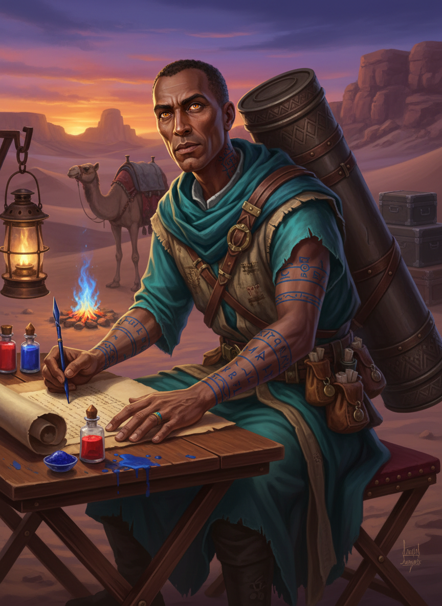 Theron of the Ash - AI Character Card