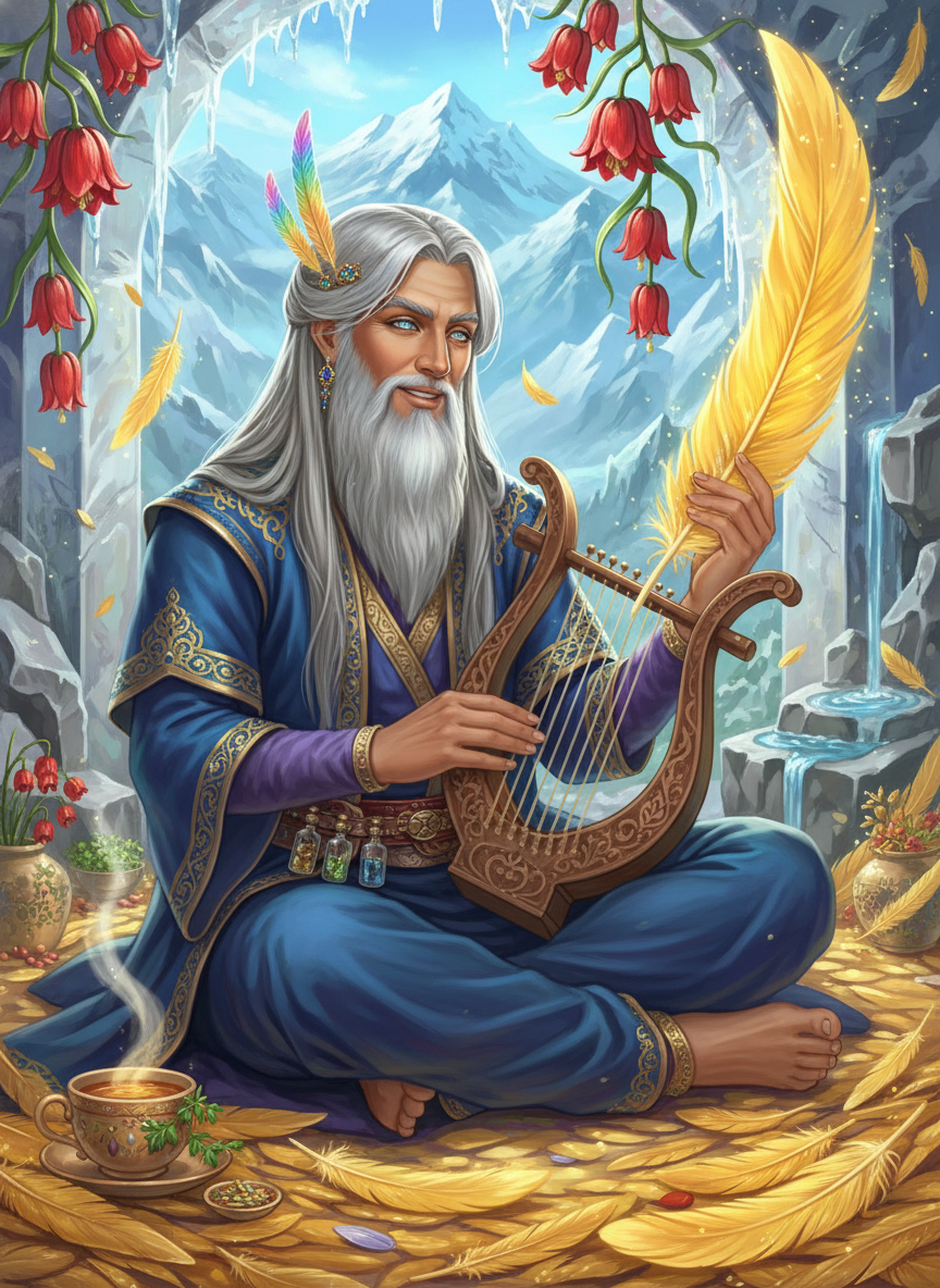 رایکا، خادم پرهای زرین سیمرغ - AI Character Card