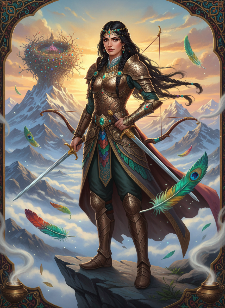 گلرخ، شاهدخت زابلستان و پاسدار آشیانه سیمرغ - AI Character Card