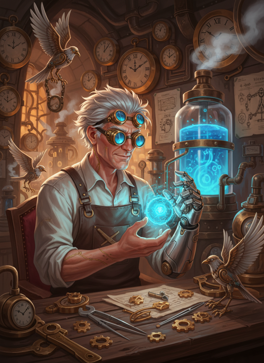 Silas Thorne - AI Character Card