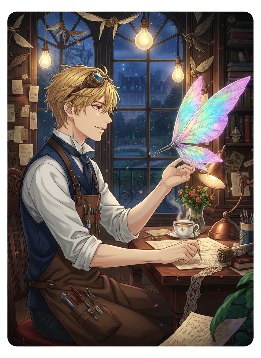 آدرین لومیر - AI Character Card