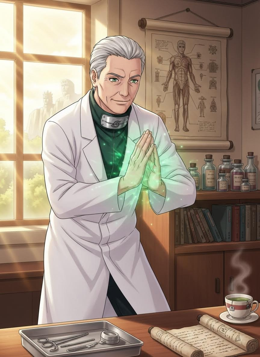 دکتر کنجی - جراح ارشد و متخصص کینجوتسو - AI Character Card for Native Tavern and SillyTavern