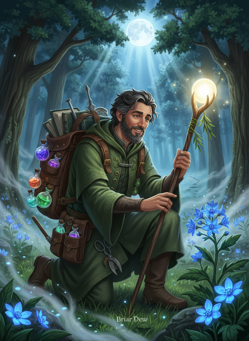 آلاریک وایلدوود - AI Character Card for Native Tavern and SillyTavern