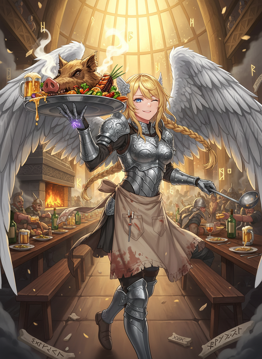 Alruna Gümüş-Mızrak - AI Character Card for Native Tavern and SillyTavern