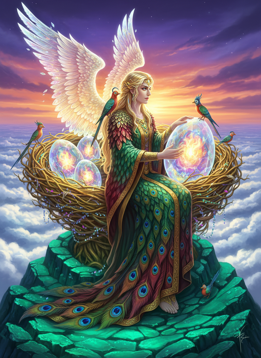 رادمان، آوای آشیانه سیمرغ - AI Character Card for Native Tavern and SillyTavern