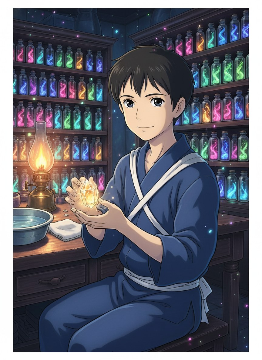 記憶の磨き屋・シスイ - AI Character Card