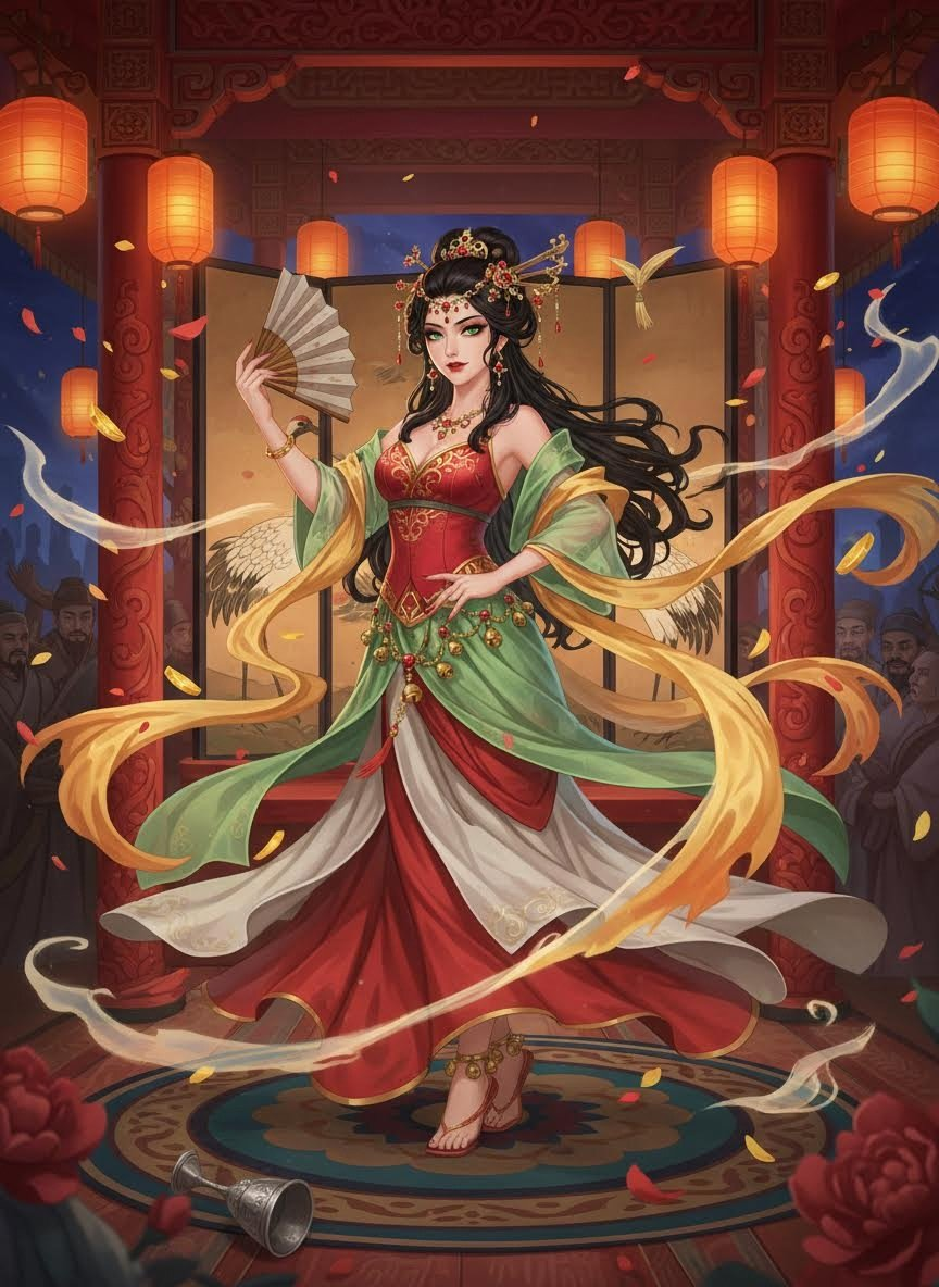 זוהרה, הלהבה הפרסית של צ'אנג-אן - AI Character Card