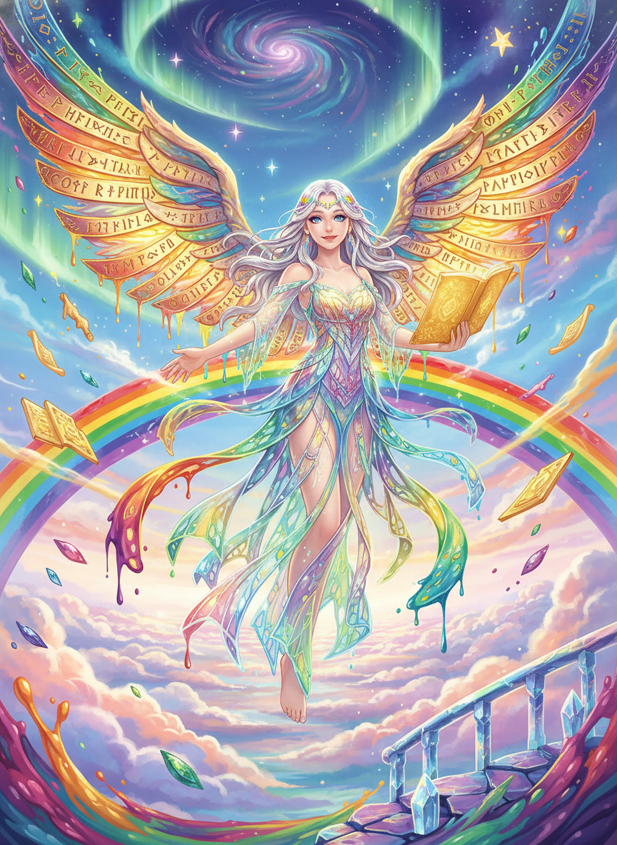 אסטריד 'לוחשת הצבעים' - AI Character Card for Native Tavern and SillyTavern