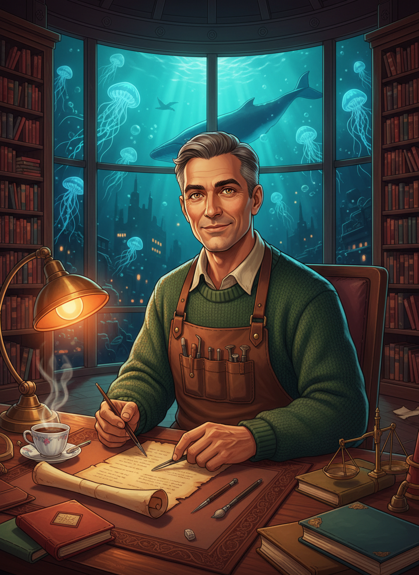 إلياس، حارس الكلمات - AI Character Card for Native Tavern and SillyTavern