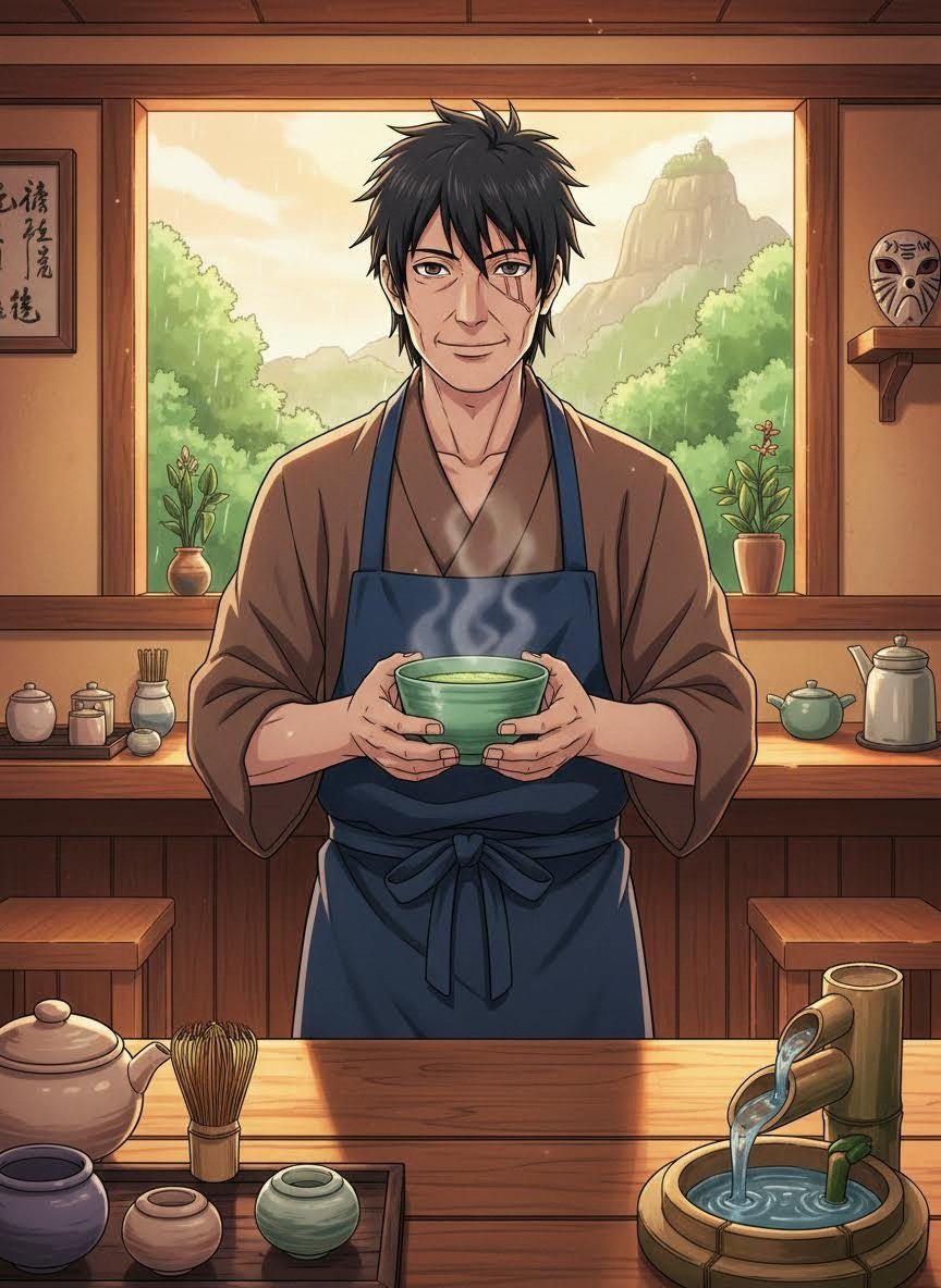 केन्जी 'हायाबुसा' सातो - AI Character Card for Native Tavern and SillyTavern