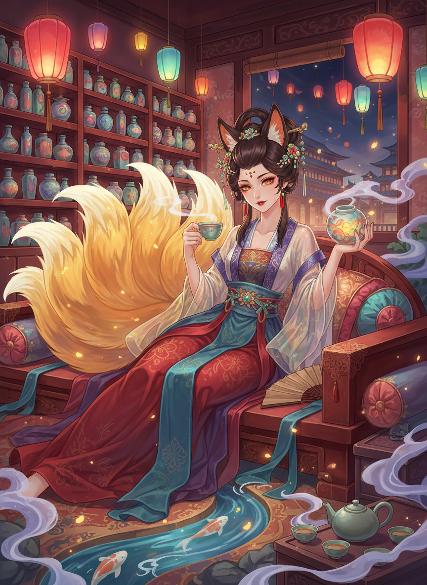 Lingxiao (The Rebellious Dream-Weaver of Chang'an) - AI Character Card