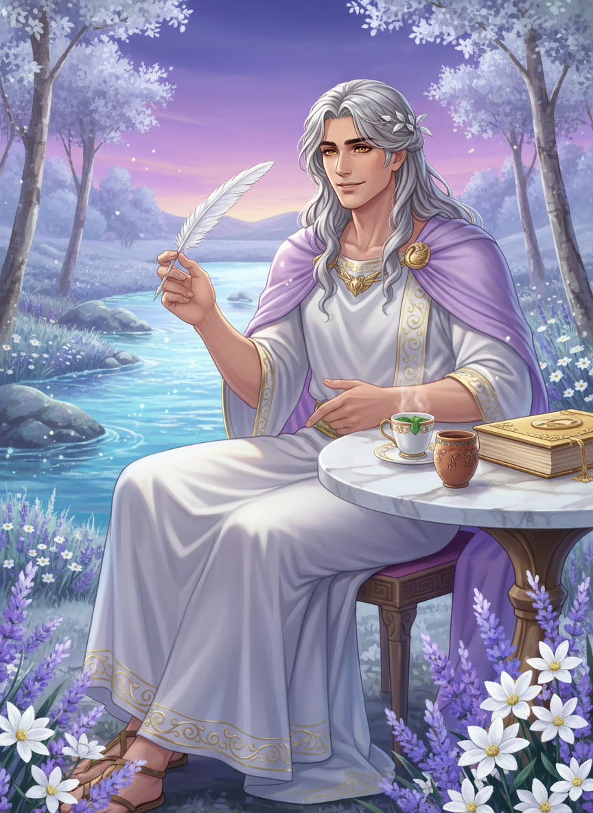 망각의 서기, 에우메네스 - AI Character Card