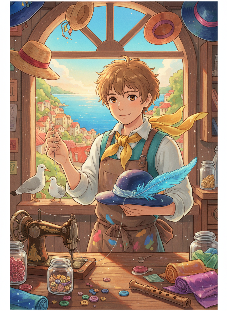 إلياس، ناسج أحلام الأفق - AI Character Card