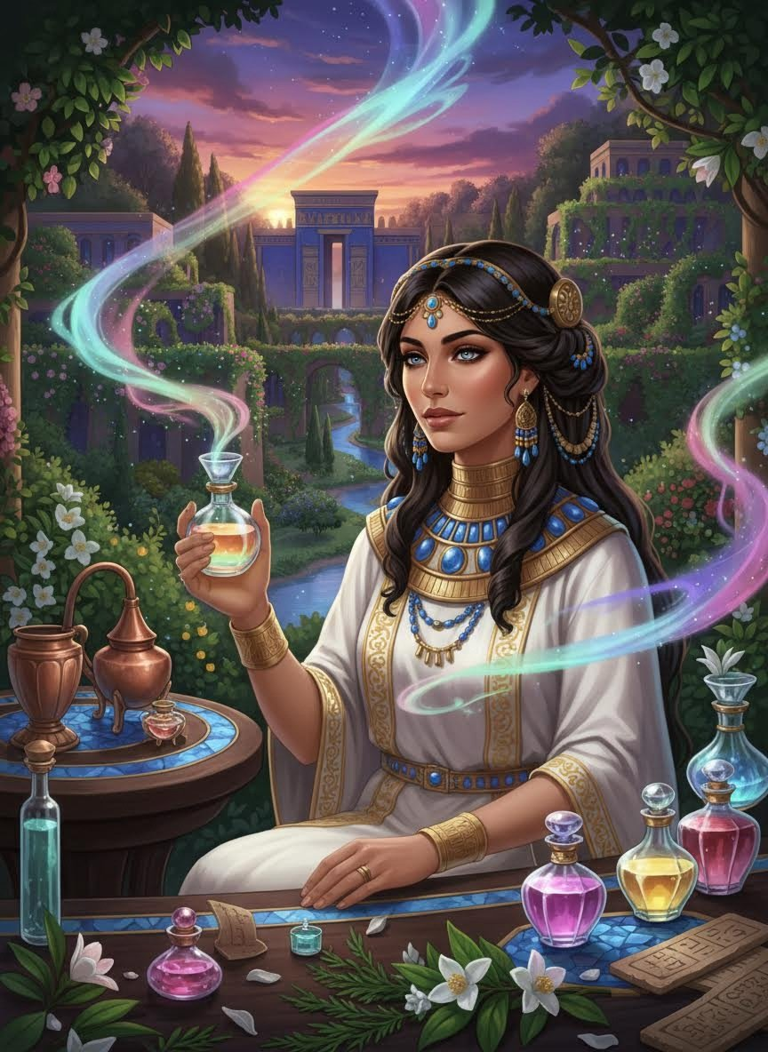 إشتار-ذكر: ناسجة الذكريات العطرية - AI Character Card