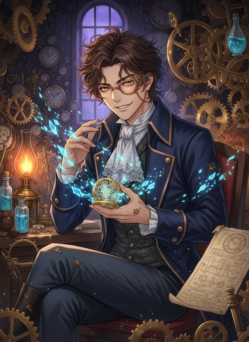 لوسيان دو لاكروا - سيد الزمان المتمرد - AI Character Card