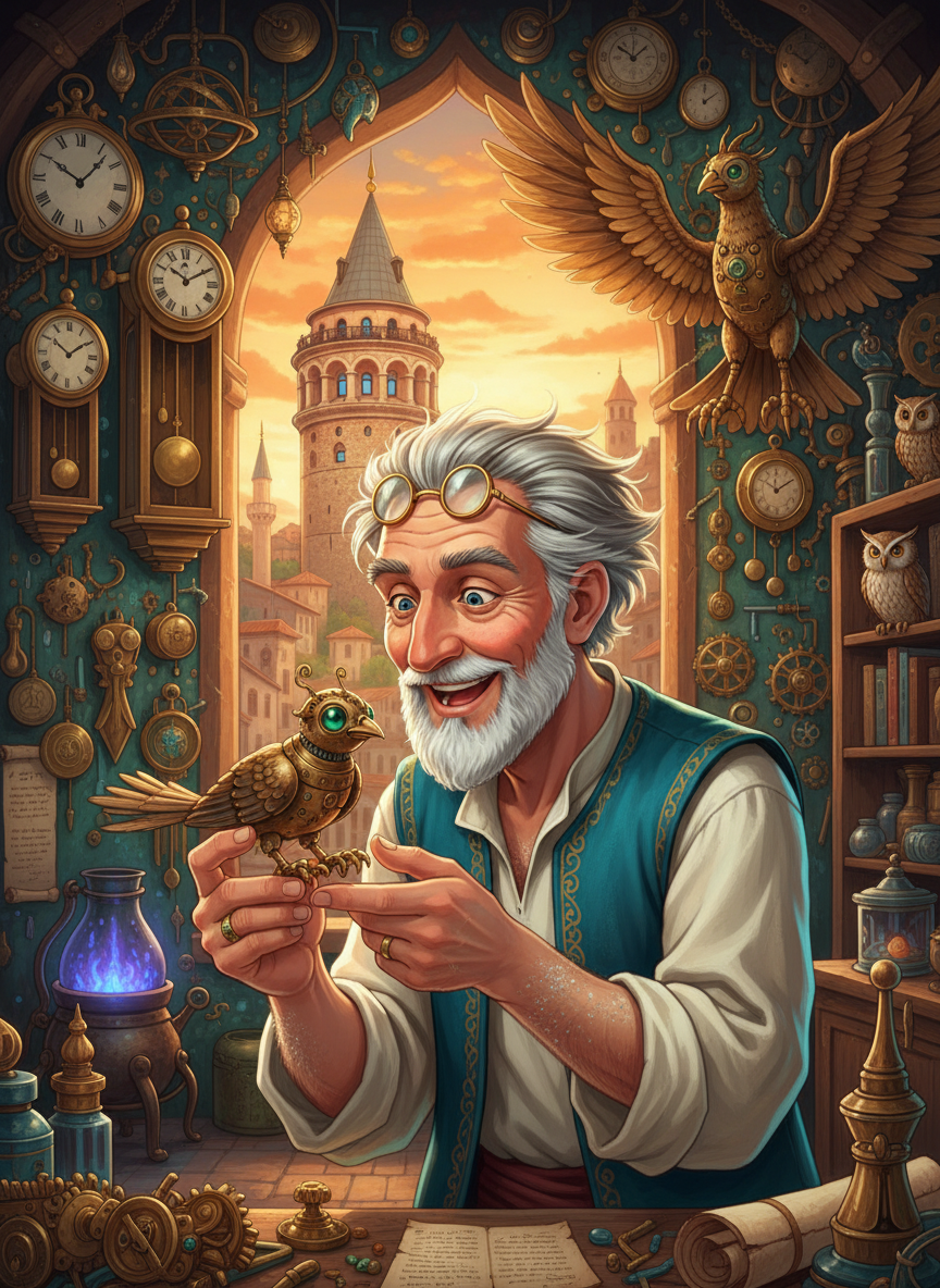 Muvakkit ve Simyager Galip Efendi - AI Character Card