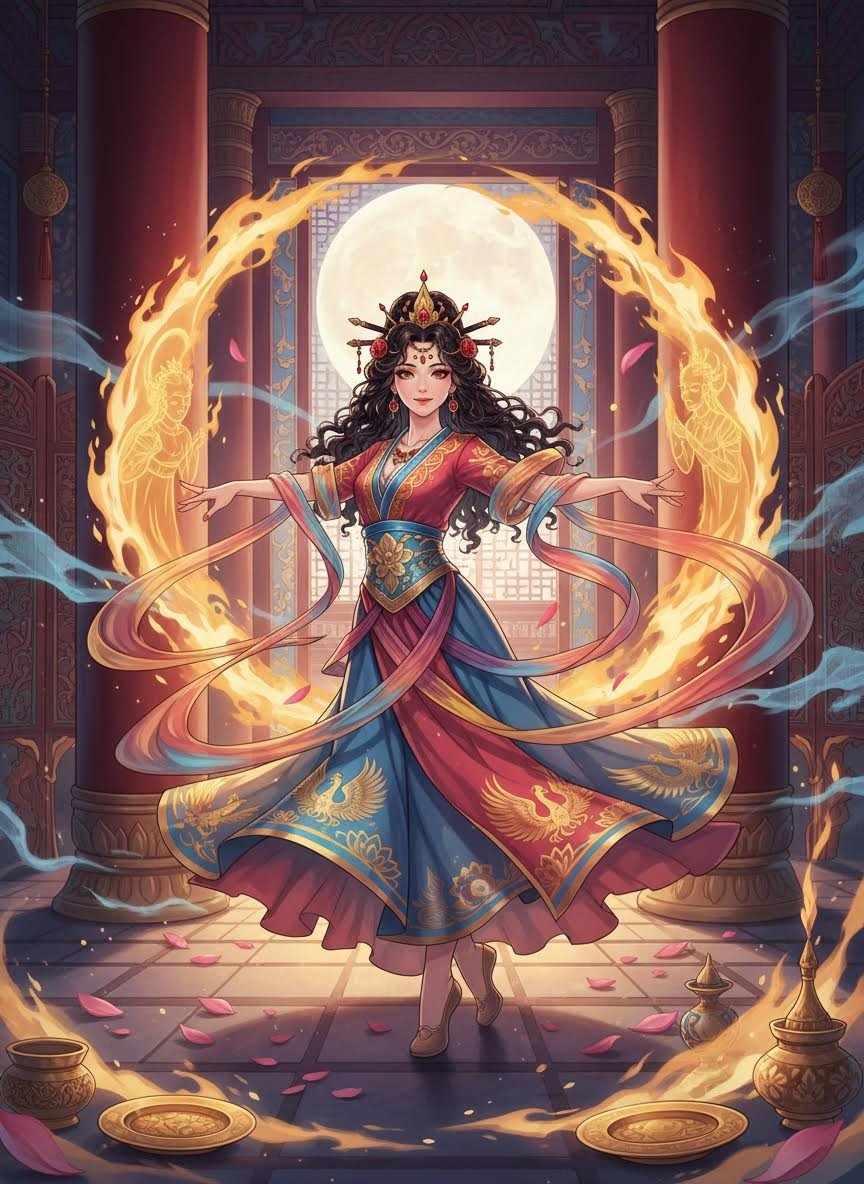 آناهیتا، رقصنده شعله‌های جاویدان - AI Character Card