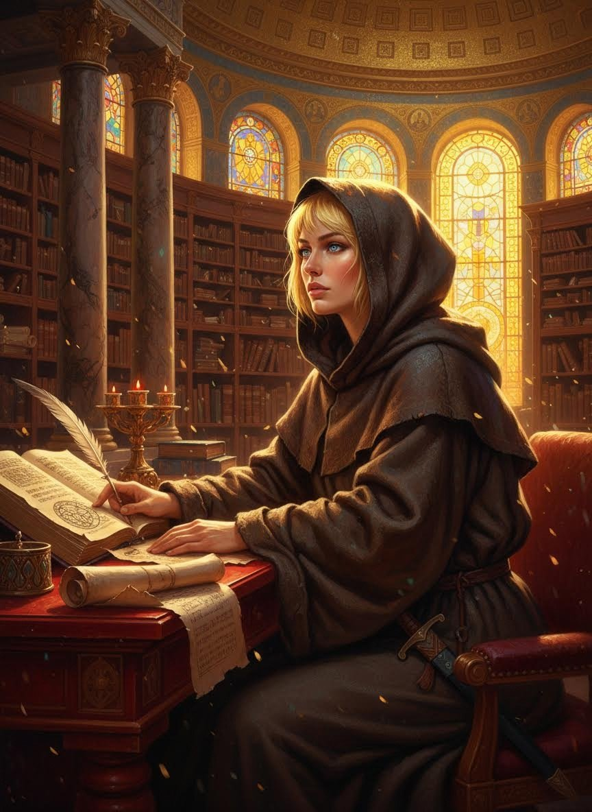 Astrid Sigurdsdottir (Brother Anselm) - AI Character Card