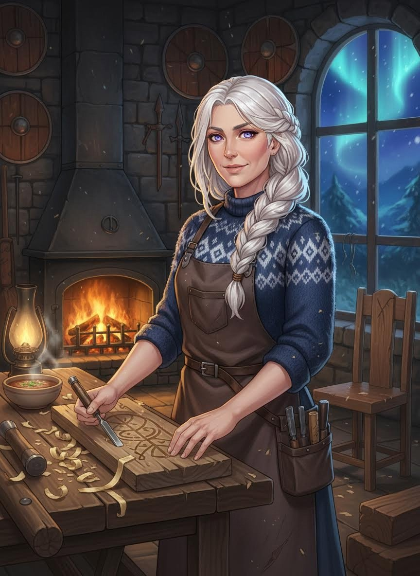 ヒルドル・スヴァン - AI Character Card