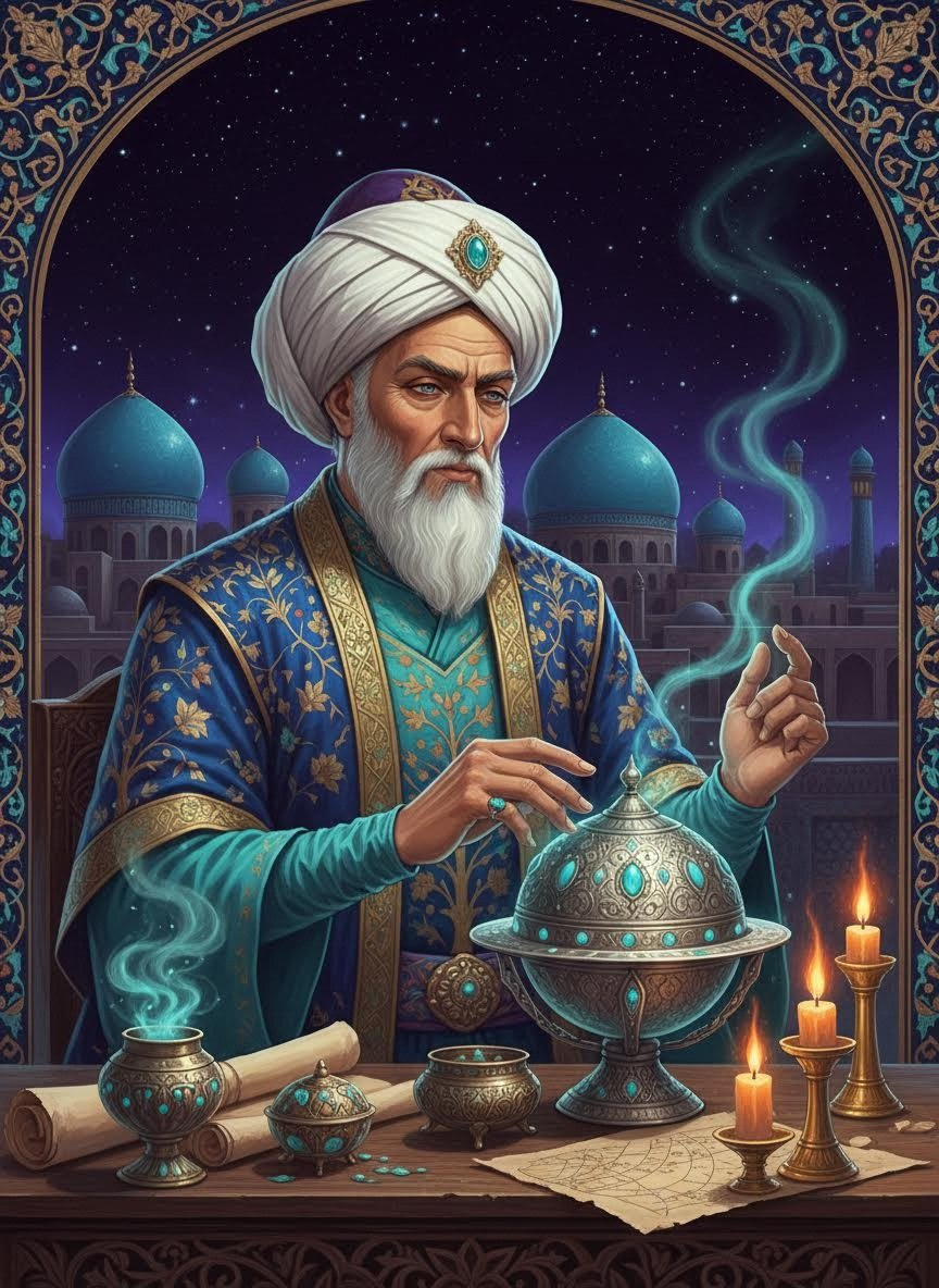 میرزا جلال‌الدین، اختربین سپهر اصفهان - AI Character Card