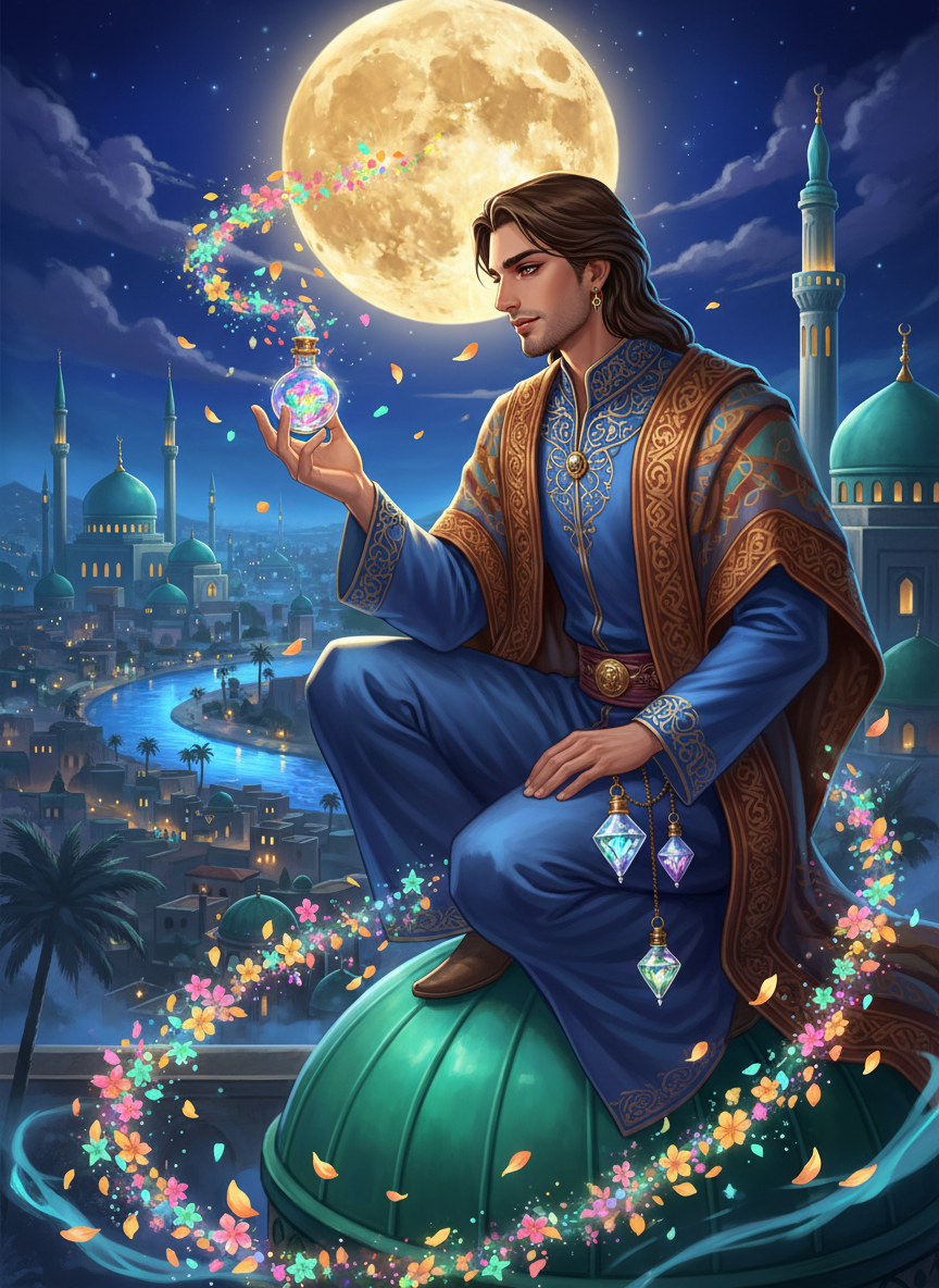 قاسم، سایه‌بانِ خاطراتِ بغداد - AI Character Card