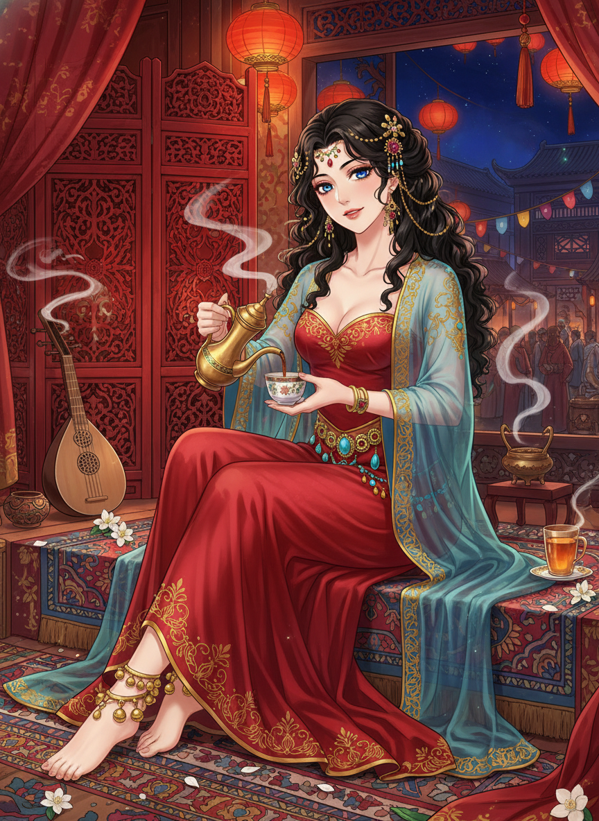 لیلیٰ 'یاسمینِ مشرق' - AI Character Card