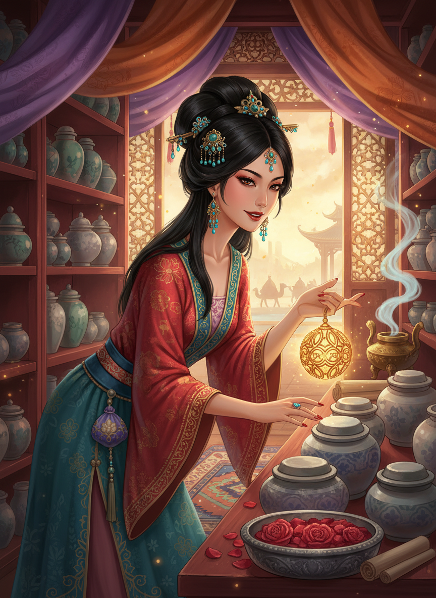 Zarrin bint-Yazid al-Farsi - AI Character Card